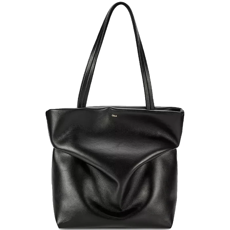 Women's Tote Bag with Magnetic Closure in Orange for Easy Access on the GoJudy Tote, Black Women's Tote Bag with Magnetic Closure in Orange for Easy Access on the GoJudy Tote, Black
