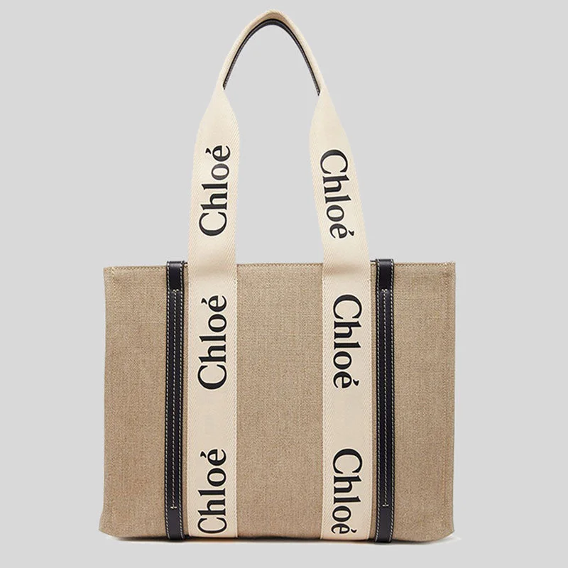 Women's Tote Bag with Magnetic Closure in Orange for Easy Access on the GoCHLOE Woody Medium Tote Bag White Blue CHC22AS383I2691J Women's Tote Bag with Magnetic Closure in Orange for Easy Access on the GoCHLOE Woody Medium Tote Bag White Blue CHC22AS383I2691J