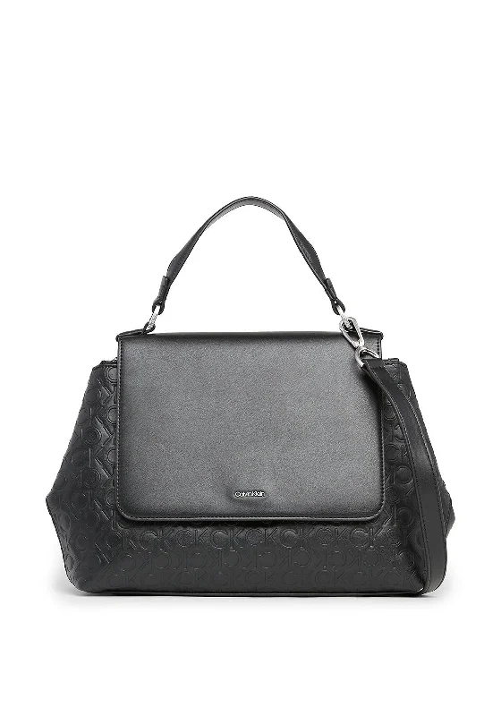 Tote Bag with RFID - Blocking Pocket in Black for Protecting Your Cards and InformationCalvin Klein Embroidered Monogram Tote Bag, Black Tote Bag with RFID - Blocking Pocket in Black for Protecting Your Cards and InformationCalvin Klein Embroidered Monogram Tote Bag, Black