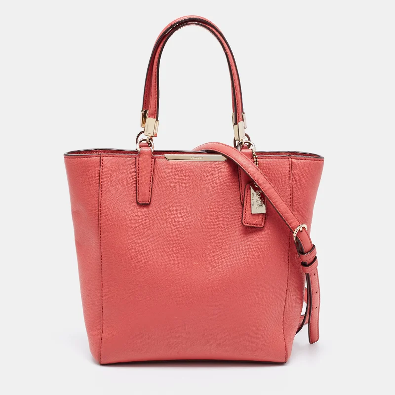 Women's Tote Bag with Zipper Closure in Red for Secure StorageCoach Leather Zip Tote Women's Tote Bag with Zipper Closure in Red for Secure StorageCoach Leather Zip Tote