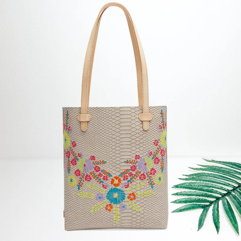 Geometric - Printed Tote Bag in Multicolor for a Contemporary and Trendy OutfitConsuela | Songbird Everyday Tote Geometric - Printed Tote Bag in Multicolor for a Contemporary and Trendy OutfitConsuela | Songbird Everyday Tote