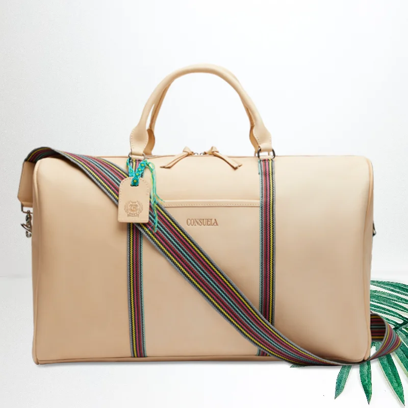 Metallic Tote Bag in Rose Gold with Chain Handles for a Glamorous Night OutConsuela | Diego Weekender Bag Metallic Tote Bag in Rose Gold with Chain Handles for a Glamorous Night OutConsuela | Diego Weekender Bag