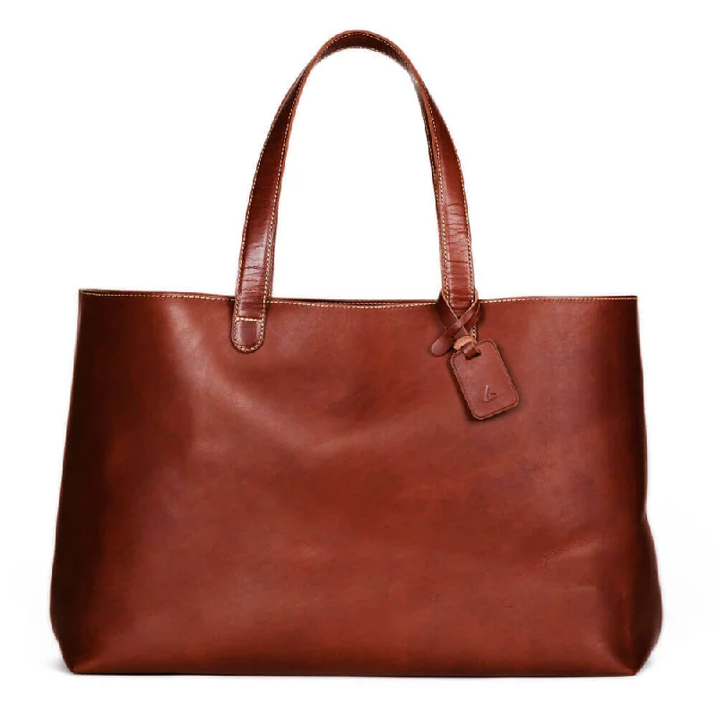 Monogrammed Tote Bag in Brown Leather with Personalized Initials for a Custom and Elegant TouchDiario Large Tote Monogrammed Tote Bag in Brown Leather with Personalized Initials for a Custom and Elegant TouchDiario Large Tote