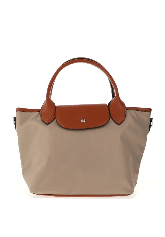 Monogrammed Tote Bag in Brown Leather with Personalized Initials for a Custom and Elegant TouchZen Collection Canvas Medium Tote Bag, Taupe Monogrammed Tote Bag in Brown Leather with Personalized Initials for a Custom and Elegant TouchZen Collection Canvas Medium Tote Bag, Taupe