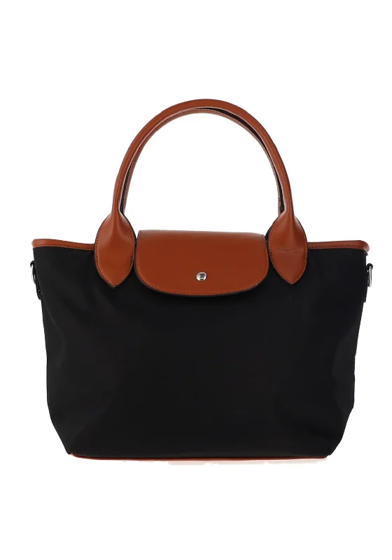 Monogrammed Tote Bag in Brown Leather with Personalized Initials for a Custom and Elegant TouchZen Collection Canvas Large Tote Bag, Black Monogrammed Tote Bag in Brown Leather with Personalized Initials for a Custom and Elegant TouchZen Collection Canvas Large Tote Bag, Black