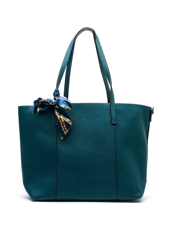 Tote Bag with RFID - Blocking Pocket in Black for Protecting Your Cards and InformationZen Collection Ribbon Tote Bag, Teal Blue Tote Bag with RFID - Blocking Pocket in Black for Protecting Your Cards and InformationZen Collection Ribbon Tote Bag, Teal Blue