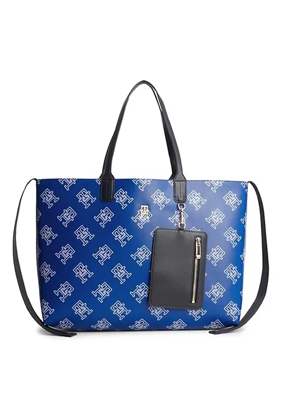 Tote Bag with RFID - Blocking Pocket in Black for Protecting Your Cards and InformationTommy Hilfiger Iconic Large Monogram Tote Bag, Ultra Blue Tote Bag with RFID - Blocking Pocket in Black for Protecting Your Cards and InformationTommy Hilfiger Iconic Large Monogram Tote Bag, Ultra Blue