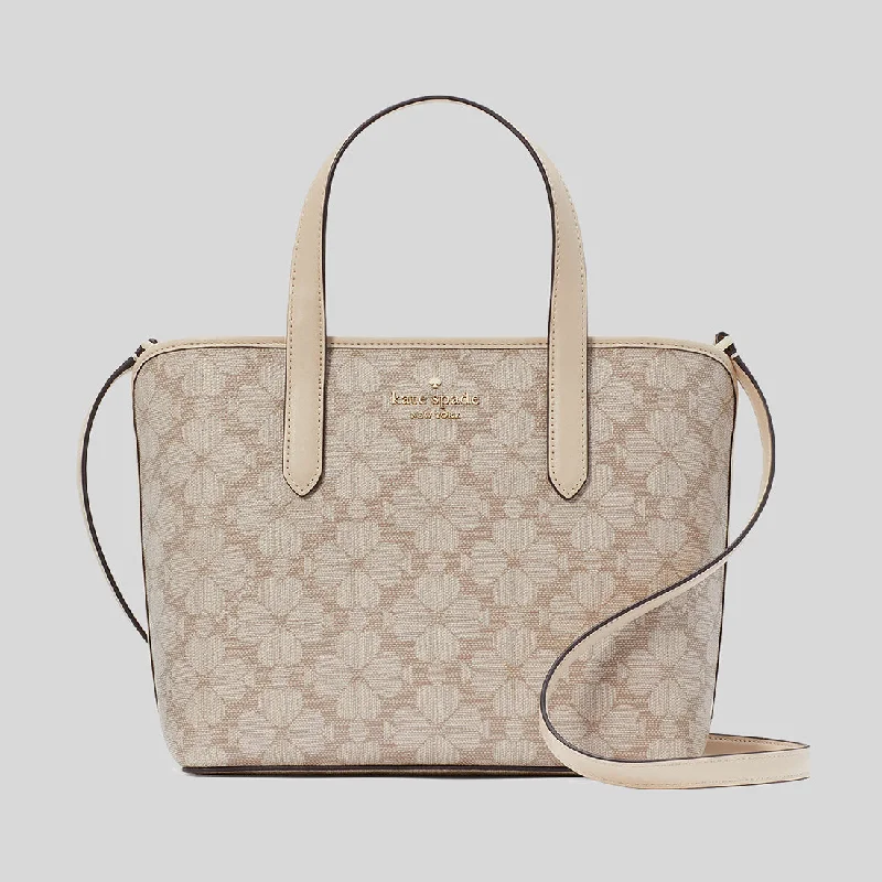 Large Capacity Genuine Leather Women's Tote Bag in Black for Work and CommutingKATE SPADE Signature Spade Flower Mini Tote Dark Beige Multi KH425 Large Capacity Genuine Leather Women's Tote Bag in Black for Work and CommutingKATE SPADE Signature Spade Flower Mini Tote Dark Beige Multi KH425