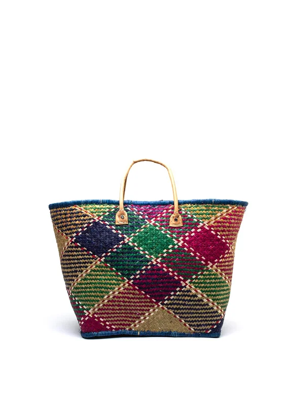 Large Capacity Genuine Leather Women's Tote Bag in Black for Work and CommutingZen Collection Woven Multi Shopper Bag, Blue Multi Large Capacity Genuine Leather Women's Tote Bag in Black for Work and CommutingZen Collection Woven Multi Shopper Bag, Blue Multi