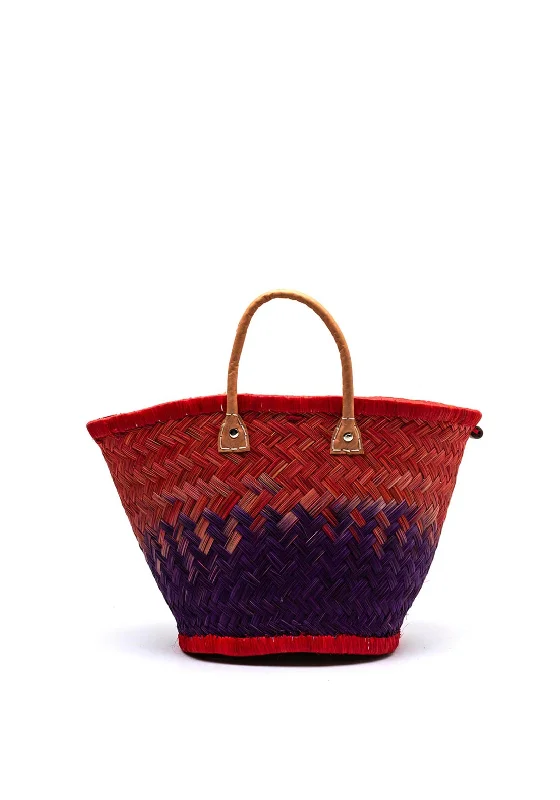 Tote Bag with Adjustable Shoulder Strap in Olive Green for Comfortable CarryingZen Collection Wicker Bucket Bag, Purple Tote Bag with Adjustable Shoulder Strap in Olive Green for Comfortable CarryingZen Collection Wicker Bucket Bag, Purple