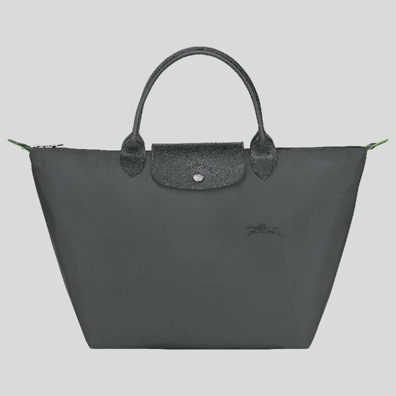Women's Tote Bag with Magnetic Closure in Orange for Easy Access on the GoLONGCHAMP Le Pliage Green M Handbag Graphite L1623919 Women's Tote Bag with Magnetic Closure in Orange for Easy Access on the GoLONGCHAMP Le Pliage Green M Handbag Graphite L1623919