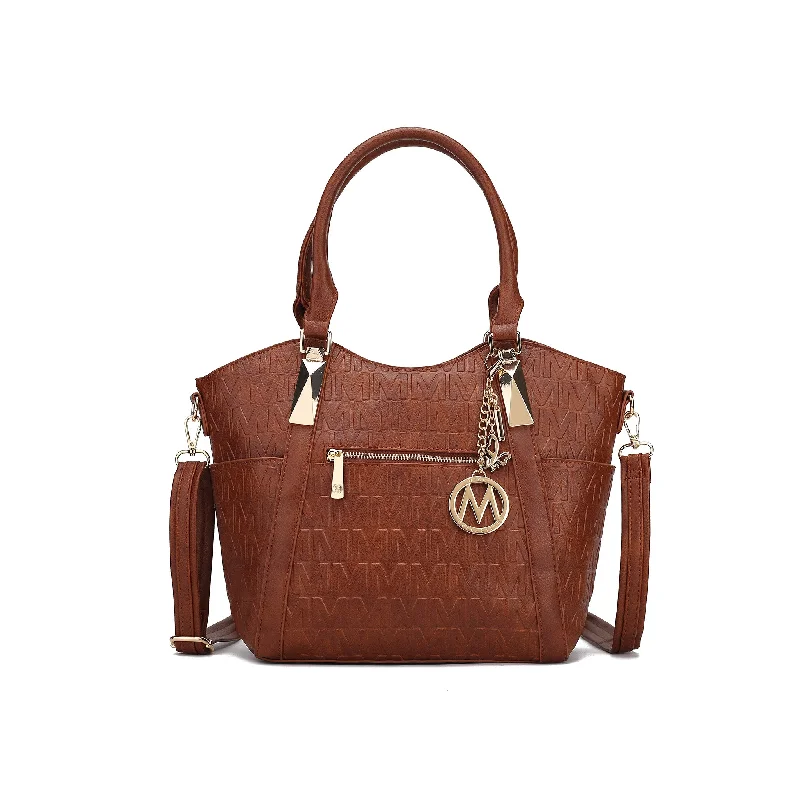 Monogrammed Tote Bag in Brown Leather with Personalized Initials for a Custom and Elegant TouchLucy Signature Tote Bag Monogrammed Tote Bag in Brown Leather with Personalized Initials for a Custom and Elegant TouchLucy Signature Tote Bag