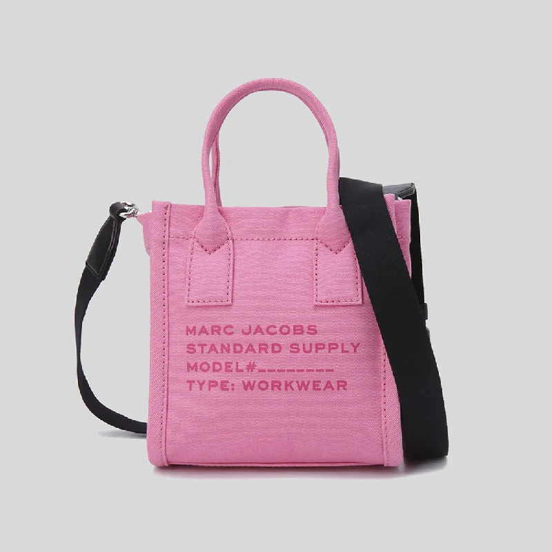 Geometric - Printed Tote Bag in Multicolor for a Contemporary and Trendy OutfitMARC JACOBS Canvas Standard Supply Small Tote Candy Pink 4S4HCR003H02 Geometric - Printed Tote Bag in Multicolor for a Contemporary and Trendy OutfitMARC JACOBS Canvas Standard Supply Small Tote Candy Pink 4S4HCR003H02