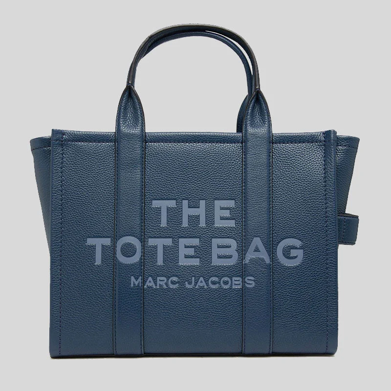 Large Capacity Genuine Leather Women's Tote Bag in Black for Work and CommutingMARC JACOBS The Leather Medium Tote Bag Blue Sea H004L01PF21 Large Capacity Genuine Leather Women's Tote Bag in Black for Work and CommutingMARC JACOBS The Leather Medium Tote Bag Blue Sea H004L01PF21
