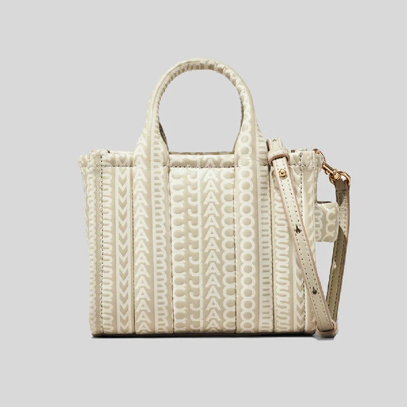 Women's Printed Tote Bag in Floral Patterns for a Spring - Themed Shopping TripMarc Jacobs The Monogram Leather Mini Tote Bag Khaki H052L03FA22 Women's Printed Tote Bag in Floral Patterns for a Spring - Themed Shopping TripMarc Jacobs The Monogram Leather Mini Tote Bag Khaki H052L03FA22