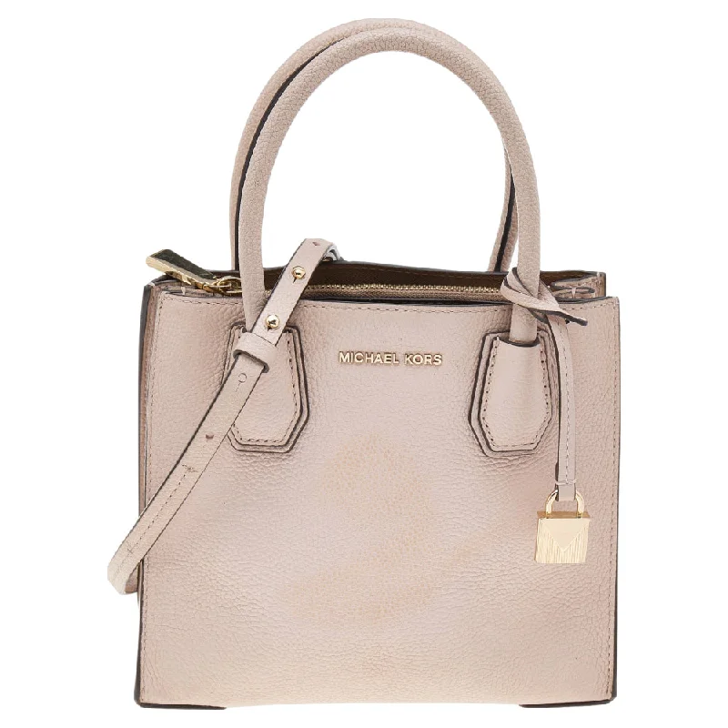 Small Vegan Leather Tote Bag in Blush Pink with Gold - Tone Hardware for a Feminine and Stylish AccessoryMichael Kors Blush Leather Mini Mercer Tote Small Vegan Leather Tote Bag in Blush Pink with Gold - Tone Hardware for a Feminine and Stylish AccessoryMichael Kors Blush Leather Mini Mercer Tote