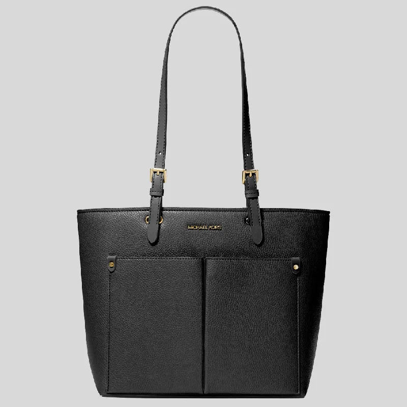 Women's Printed Tote Bag in Floral Patterns for a Spring - Themed Shopping TripMICHAEL KORS Jet Set Medium Pocket Tote Bag Black 35F3GTVT8B Women's Printed Tote Bag in Floral Patterns for a Spring - Themed Shopping TripMICHAEL KORS Jet Set Medium Pocket Tote Bag Black 35F3GTVT8B