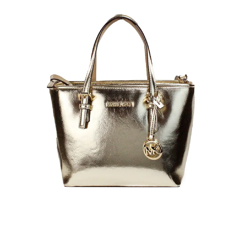 Tote Bag with Adjustable Shoulder Strap in Olive Green for Comfortable CarryingMichael Kors Jet Set Pale Gold Metallic XS Carryall Top Zip Tote Bag Purse Tote Bag with Adjustable Shoulder Strap in Olive Green for Comfortable CarryingMichael Kors Jet Set Pale Gold Metallic XS Carryall Top Zip Tote Bag Purse