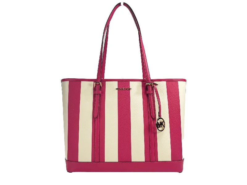 Women's Tote Bag with Inner Compartments in Gray for Organizing Everyday EssentialsMichael Kors Jet Set Travel Large TZ Shoulder PVC Tote Bag Purse Pink Women's Tote Bag with Inner Compartments in Gray for Organizing Everyday EssentialsMichael Kors Jet Set Travel Large TZ Shoulder PVC Tote Bag Purse Pink