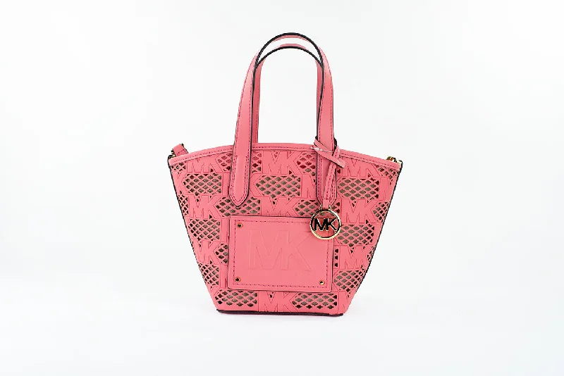 Women's Printed Tote Bag in Floral Patterns for a Spring - Themed Shopping TripMichael Kors Kimber Small Tea Rose Leather 2-in-1 Zip Tote Messenger Bag Purse Women's Printed Tote Bag in Floral Patterns for a Spring - Themed Shopping TripMichael Kors Kimber Small Tea Rose Leather 2-in-1 Zip Tote Messenger Bag Purse