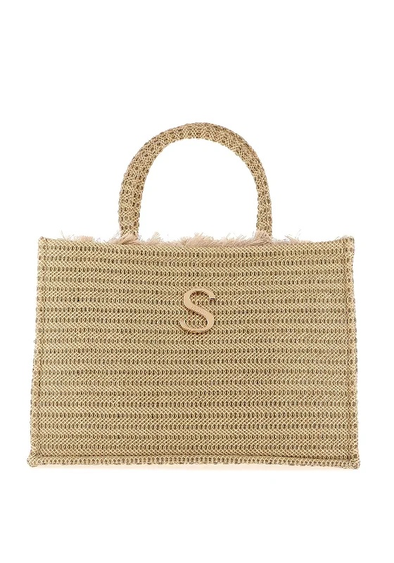 Tote Bag with RFID - Blocking Pocket in Black for Protecting Your Cards and InformationSorena Muses Woven Large Tote Bag, Sand Tote Bag with RFID - Blocking Pocket in Black for Protecting Your Cards and InformationSorena Muses Woven Large Tote Bag, Sand
