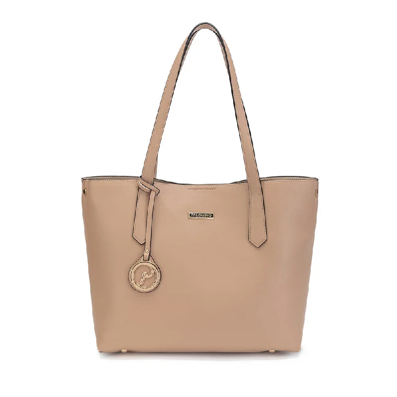 Women's Printed Tote Bag in Floral Patterns for a Spring - Themed Shopping TripPalomino Angelina Totebag - Khaki Women's Printed Tote Bag in Floral Patterns for a Spring - Themed Shopping TripPalomino Angelina Totebag - Khaki