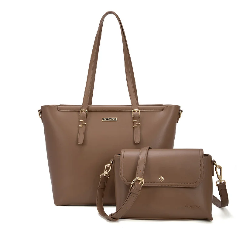 Tote Bag with RFID - Blocking Pocket in Black for Protecting Your Cards and InformationPalomino Kalesi Totebag - Khaki Tote Bag with RFID - Blocking Pocket in Black for Protecting Your Cards and InformationPalomino Kalesi Totebag - Khaki