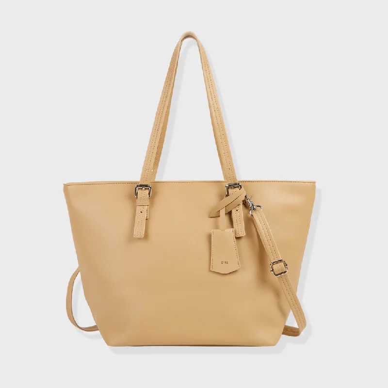 Geometric - Printed Tote Bag in Multicolor for a Contemporary and Trendy OutfitPORTO VEGAN LEATHER SHOULDER BAG BEIGE Geometric - Printed Tote Bag in Multicolor for a Contemporary and Trendy OutfitPORTO VEGAN LEATHER SHOULDER BAG BEIGE