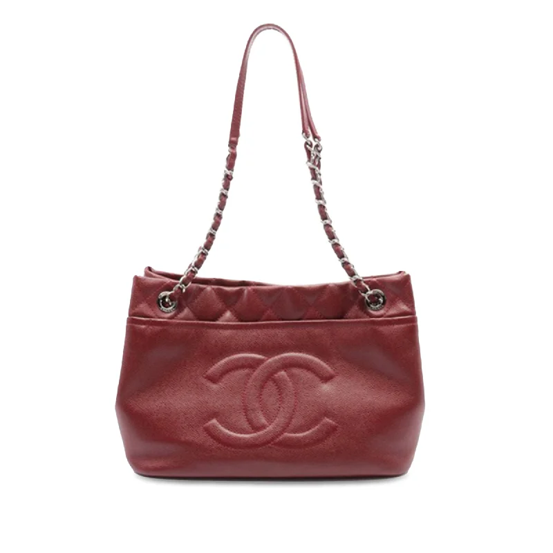 Geometric - Printed Tote Bag in Multicolor for a Contemporary and Trendy OutfitRed Chanel CC Caviar Soft Tote Geometric - Printed Tote Bag in Multicolor for a Contemporary and Trendy OutfitRed Chanel CC Caviar Soft Tote