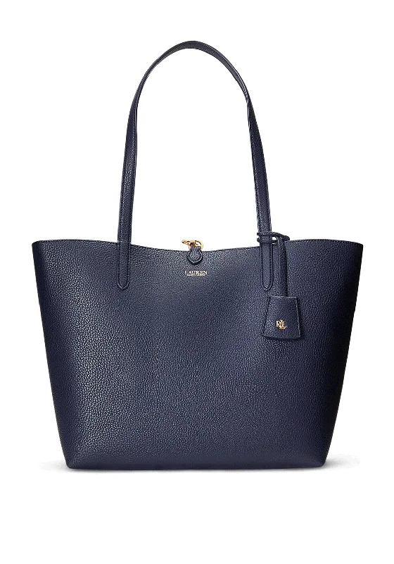 Large Capacity Genuine Leather Women's Tote Bag in Black for Work and CommutingRalph Lauren Reversible Large Floral Tote Bag, Navy Large Capacity Genuine Leather Women's Tote Bag in Black for Work and CommutingRalph Lauren Reversible Large Floral Tote Bag, Navy