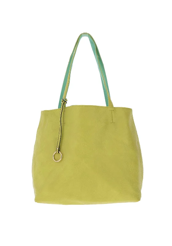 Women's Tote Bag with Magnetic Closure in Orange for Easy Access on the GoZen Collection Medium Tote Bag, Yellow Women's Tote Bag with Magnetic Closure in Orange for Easy Access on the GoZen Collection Medium Tote Bag, Yellow
