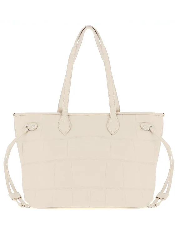 Monogrammed Tote Bag in Brown Leather with Personalized Initials for a Custom and Elegant TouchZen Collection Faux Leather Tote Bag, Cream Monogrammed Tote Bag in Brown Leather with Personalized Initials for a Custom and Elegant TouchZen Collection Faux Leather Tote Bag, Cream