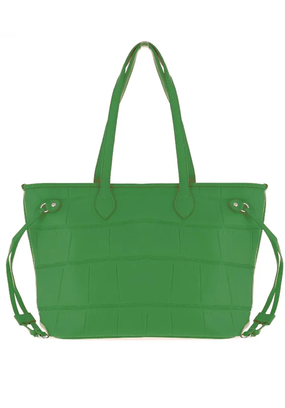 Women's Tote Bag with Inner Compartments in Gray for Organizing Everyday EssentialsZen Collection Faux Leather Tote Bag, Dark Green Women's Tote Bag with Inner Compartments in Gray for Organizing Everyday EssentialsZen Collection Faux Leather Tote Bag, Dark Green
