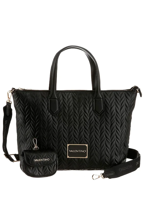 Women's Tote Bag with Inner Compartments in Gray for Organizing Everyday EssentialsValentino Handbags Sunny Medium Tote Bag, Black Women's Tote Bag with Inner Compartments in Gray for Organizing Everyday EssentialsValentino Handbags Sunny Medium Tote Bag, Black
