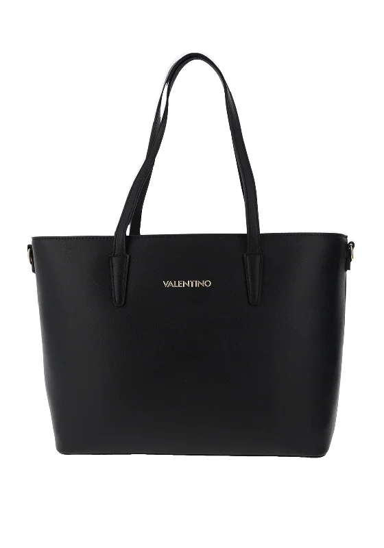 Women's Printed Tote Bag in Floral Patterns for a Spring - Themed Shopping TripValentino Zero Large Tote Bag, Black Women's Printed Tote Bag in Floral Patterns for a Spring - Themed Shopping TripValentino Zero Large Tote Bag, Black