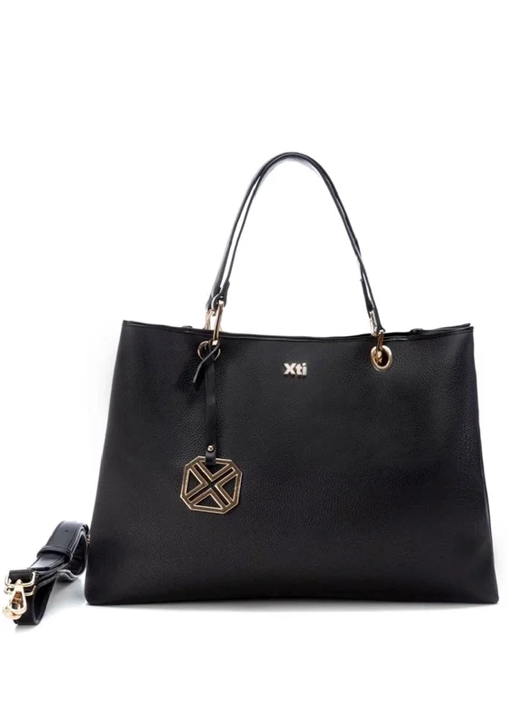 Oversized Jute Tote Bag in Natural Color with Rope Handles for a Beach VacationXti Womens Faux Pebbled Leather Tote Bag, Negro Oversized Jute Tote Bag in Natural Color with Rope Handles for a Beach VacationXti Womens Faux Pebbled Leather Tote Bag, Negro