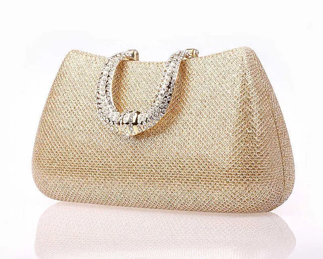 Geometric - Patterned PVC Evening Bag in Multicolor for Trendy Nights OutDiamante Clutch Bag Geometric - Patterned PVC Evening Bag in Multicolor for Trendy Nights OutDiamante Clutch Bag
