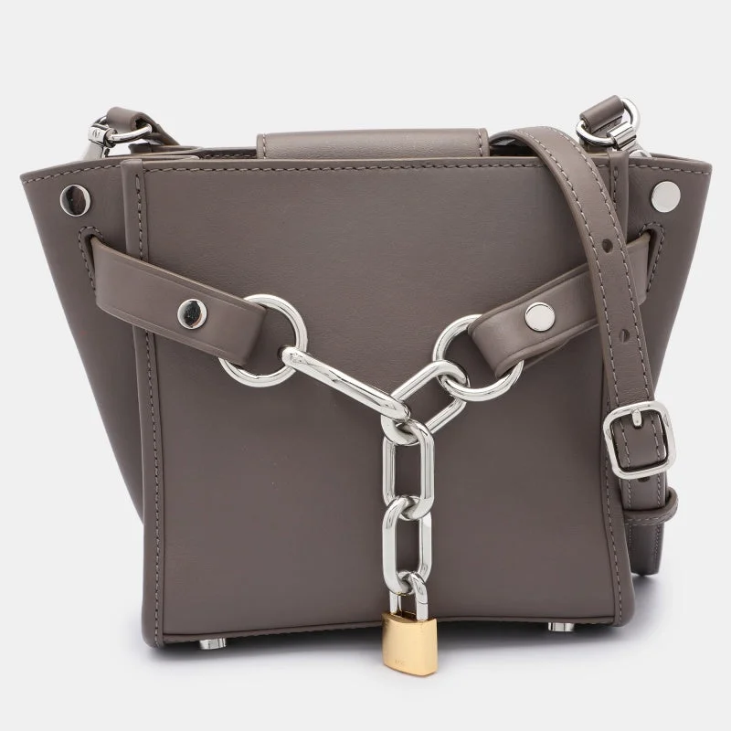 Quilted Shoulder Bag in Cream for a Classic and Elegant LookAlexander Wang Grey Leather Attica Shoulder Bag Quilted Shoulder Bag in Cream for a Classic and Elegant LookAlexander Wang Grey Leather Attica Shoulder Bag
