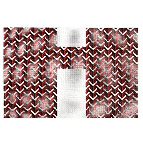 Women's Lizard - Print Clutch in Brown for a Chic LookY Pattern Clutch-Red Front