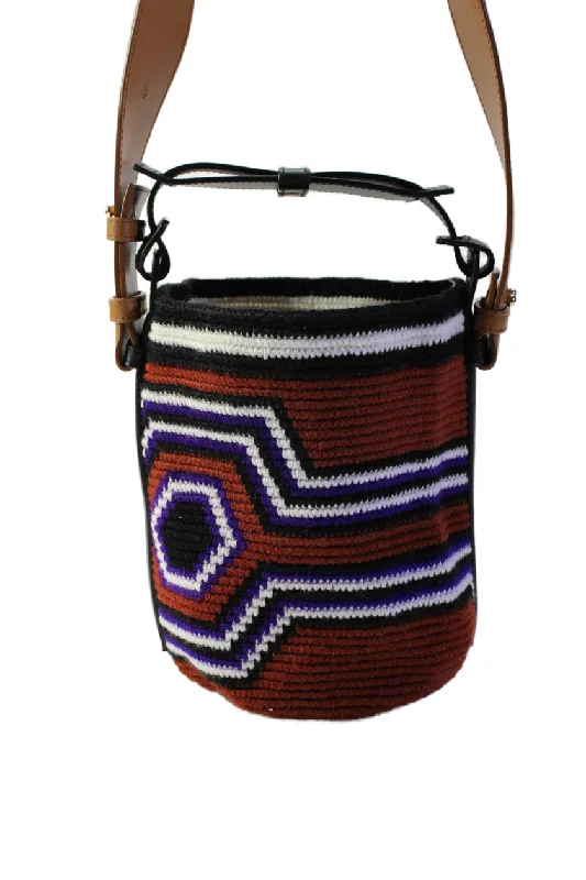 Vegan Leather Shoulder Bag in Gray for Ethical Fashion LoversAZ Factory Tight Knit Geometric Print Open Small Shoulder Handbag Multicolor Vegan Leather Shoulder Bag in Gray for Ethical Fashion LoversAZ Factory Tight Knit Geometric Print Open Small Shoulder Handbag Multicolor