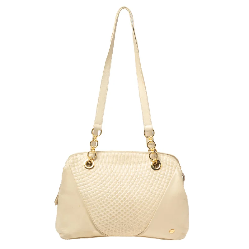 Suede Shoulder Bag in Pink with Tassel Accents for Casual OutingsBally Cream Quilted Leather Fringe Shoulder Bag Suede Shoulder Bag in Pink with Tassel Accents for Casual OutingsBally Cream Quilted Leather Fringe Shoulder Bag