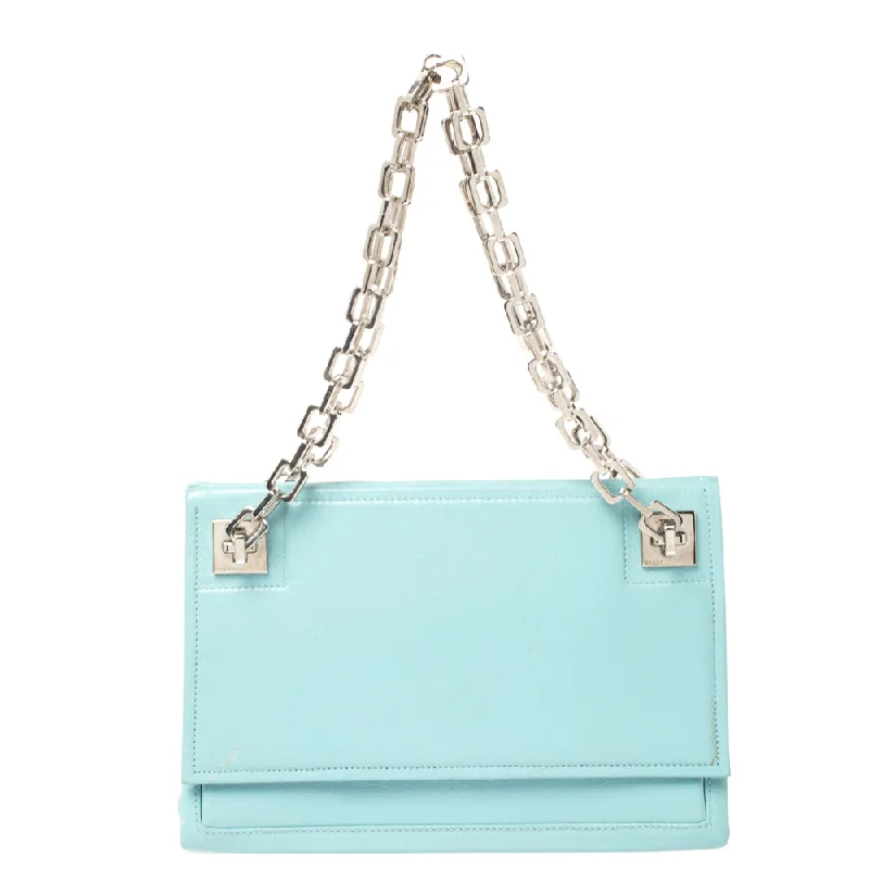 Shoulder Bag with Geometric Pattern in Multicolor for a Contemporary StyleBally Leather Chain Shoulder Bag Shoulder Bag with Geometric Pattern in Multicolor for a Contemporary StyleBally Leather Chain Shoulder Bag