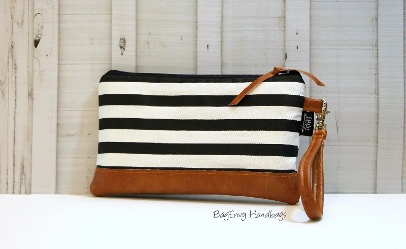 Floral - Printed Satin Clutch in Pink for Spring GalasBlack and White Stripe with Vegan Leather - Zippered Wristlet Clutch / Bridesmaid Gift- Accessory Make Up Bag - Floral - Printed Satin Clutch in Pink for Spring GalasBlack and White Stripe with Vegan Leather - Zippered Wristlet Clutch / Bridesmaid Gift- Accessory Make Up Bag -