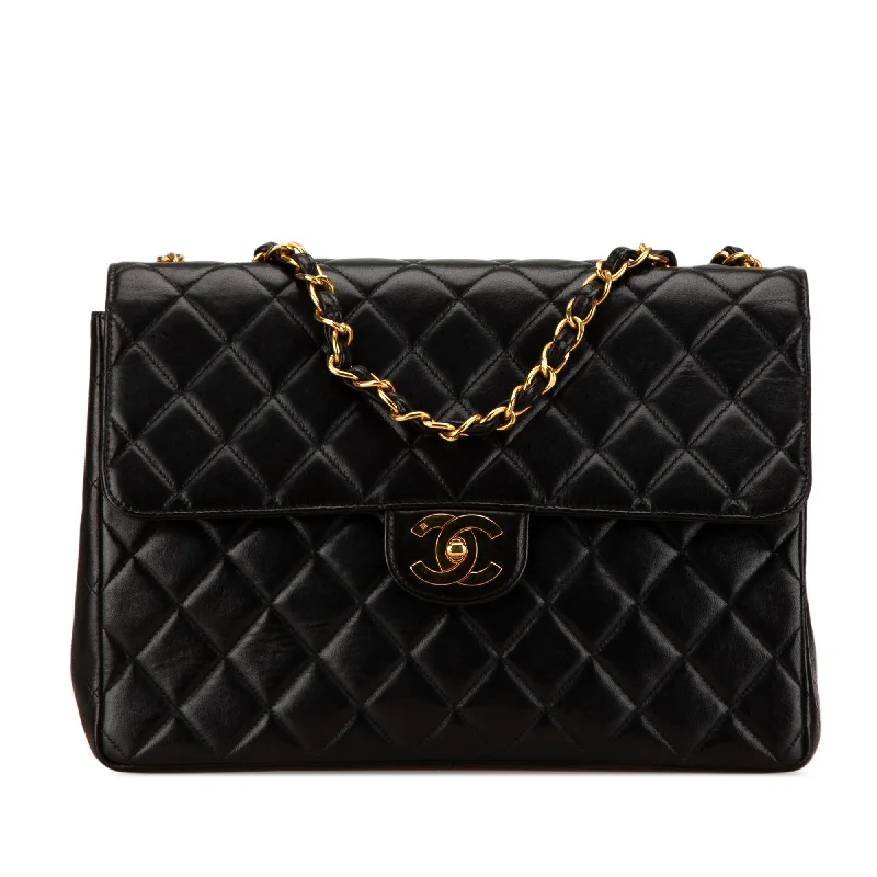 Printed Silk Shoulder Bag in Red for a Pop of ColorBlack Chanel Jumbo Classic Lambskin Single Flap Shoulder Bag Printed Silk Shoulder Bag in Red for a Pop of ColorBlack Chanel Jumbo Classic Lambskin Single Flap Shoulder Bag