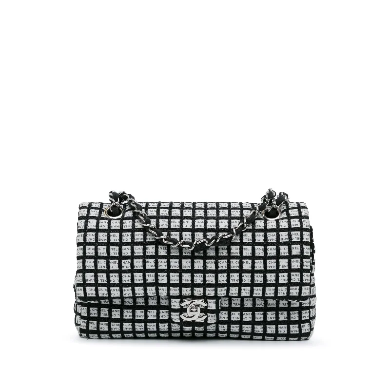 Women's Shoulder Bag with Adjustable Strap in Pink for ComfortBlack Chanel Medium Classic Ribbon Tweed Double Flap Shoulder Bag Women's Shoulder Bag with Adjustable Strap in Pink for ComfortBlack Chanel Medium Classic Ribbon Tweed Double Flap Shoulder Bag