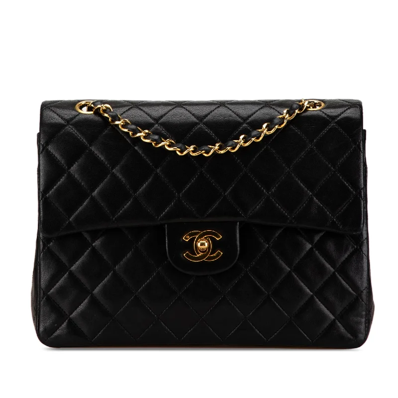 Pvc Shoulder Bag in Clear with Glitter for a Fun and Modern LookBlack Chanel Medium Tall Classic Lambskin Double Flap Shoulder Bag Pvc Shoulder Bag in Clear with Glitter for a Fun and Modern LookBlack Chanel Medium Tall Classic Lambskin Double Flap Shoulder Bag