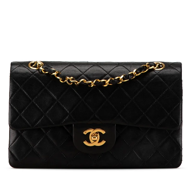 Quilted Shoulder Bag in Cream for a Classic and Elegant LookBlack Chanel Small Classic Lambskin Double Flap Shoulder Bag Quilted Shoulder Bag in Cream for a Classic and Elegant LookBlack Chanel Small Classic Lambskin Double Flap Shoulder Bag