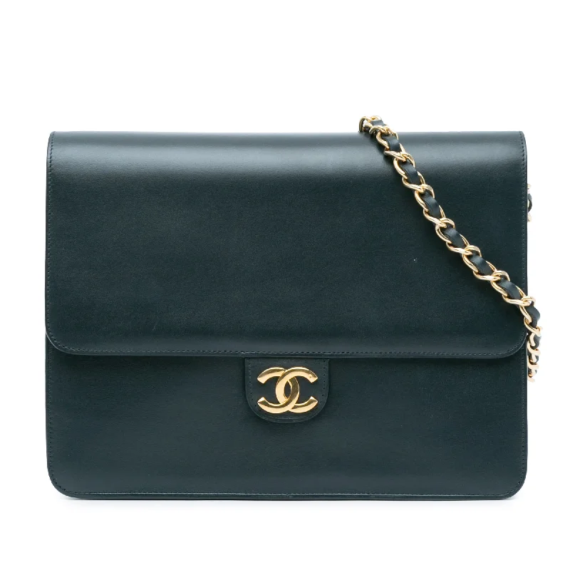 Canvas and Leather Combo Shoulder Bag in Tan for a Rustic LookBlue Chanel CC Calfskin Single Flap Shoulder Bag Canvas and Leather Combo Shoulder Bag in Tan for a Rustic LookBlue Chanel CC Calfskin Single Flap Shoulder Bag