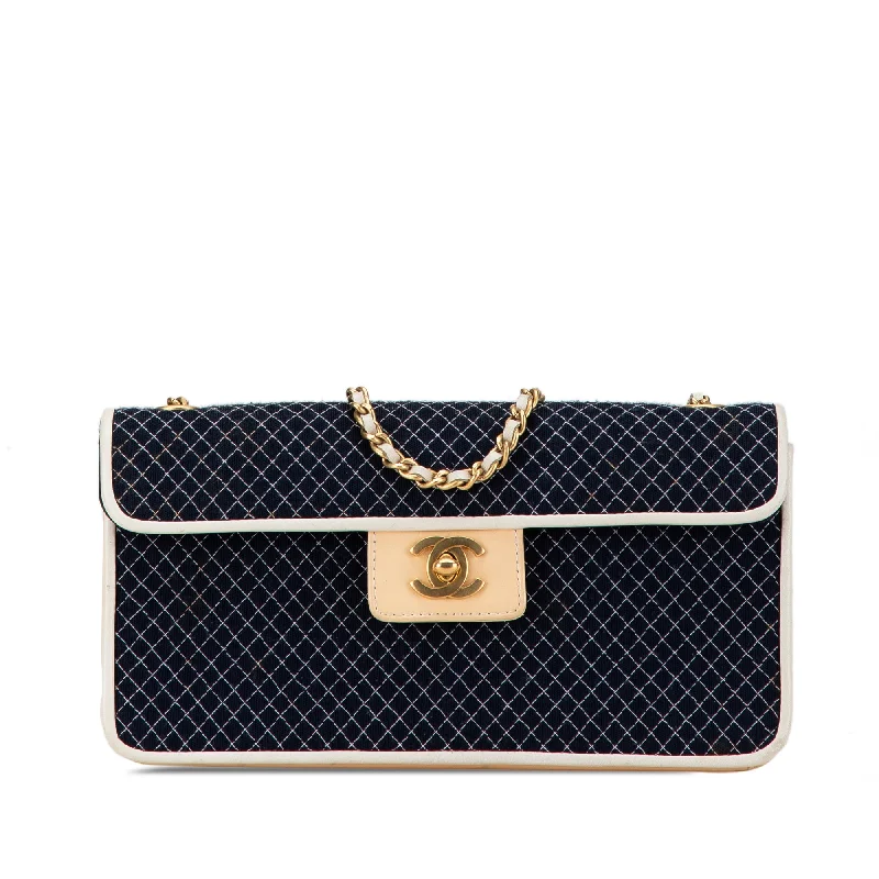 Suede Shoulder Bag in Pink with Tassel Accents for Casual OutingsBlue Chanel Small Quilted Jersey East West Flap Shoulder Bag Suede Shoulder Bag in Pink with Tassel Accents for Casual OutingsBlue Chanel Small Quilted Jersey East West Flap Shoulder Bag