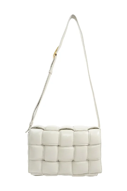 Pvc Shoulder Bag in Clear with Glitter for a Fun and Modern Look[WB4393] Bottega Veneta | Cross-Body Bag